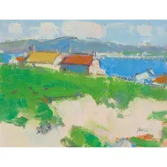Gordon Bryce, KEPPOCH BY ARISAIG, oil on board