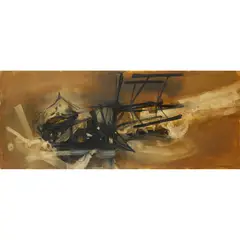 James Morrison, THE BRIDGE, 1964, oil on canvas