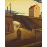 Martin Kane, UNDER THE BRIDGE, oil on canvas