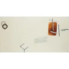 Jack Knox, SWING AND STOOL: POEM FOR KYLE – 1967, acrylic on canvas