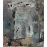 William Johnstone, STANDING STONE, 1976, oil on canvas