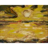 John Houston, EVENING LIGHT ON THE SEA, GULLANE - 1997-8