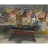David McClure, FISHING BOATS, ST MONANS