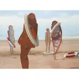 Gordon K. Mitchell, QUOITS, 2012, Oil on canvas