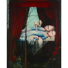 Heather Nevay, THE LITTLE FAMILY, 2005, oil and acrylic on panel