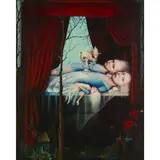 Heather Nevay, THE LITTLE FAMILY, 2005, oil and acrylic on panel
