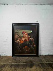 Peter Howson, MISSION DANTE, 2007, oil on canvas