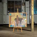 Alasdair Gray, THE NEW ROOM (FILM SEQUENCE WITH LIZ LOCHHEAD SERIES)