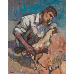 Archie Forrest, THE PRIZE, 2002, oil on canvas