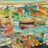 John Bellany, CRAIL, oil on canvas