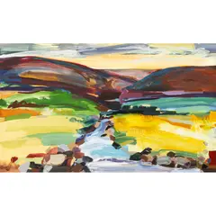 Shona Barr, GLENLIVET, 1997, oil on canvas