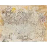 Victoria Crowe, WINTER LIGHT, ONE SNOWMAN