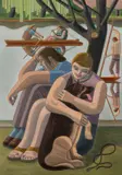 William Roberts, ENNUI, 1972, oil on canvas
