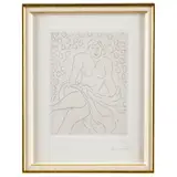 Henri Matisse, NU DRAPÉ SUR FOND COMPOSÉ DE CERCLES, 1931 (D.224)