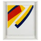 Keith Coventry, JUNK A, 2002, oil on canvas in Artist-designed painted wooden frame