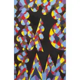 William Gear, BLACK FORM, 1982, oil on canvas