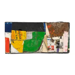 Bryan Ingham, WORPSWEDE COLLAGE 14, c.1990, collage on board