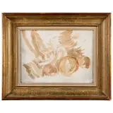 Matthew Smith, SKETCH FOR A STILL LIFE, oil on gessoed board