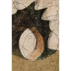 Slavko Kopač, CREPUSCULE (TWILIGHT), 1971, mixed media on panel