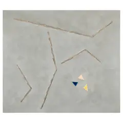 Felim Egan, ENCLOSURE, 1989, acrylic and mixed media on canvas