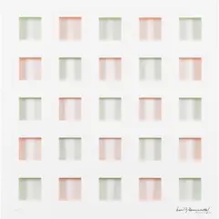 Luis Tomasello, PAPIER CHROMOPLASTIQUE S/T1, mixed media, an Artist's Proof aside from the edition of 40