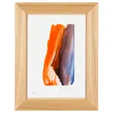 Howard Hodgkin, BRUSHSTROKE, 2010, silkscreen on Somerset rag paper, presented in the Artist's bespoke frame