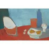 Benjamin Creme, STILL LIFE WITH DICE, 1956, oil on board