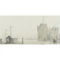 James McNaught, SILENCE. SMOKE., 2007, watercolour and body colour