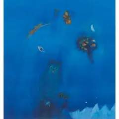 Robert Leishman, RARE MOTH, 1986, watercolour
