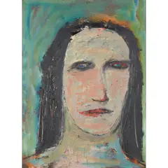 Douglas Thomson, DARKNESS, oil on board