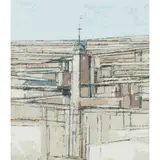 Alex Knubley, OUTPOST, oil and beeswax on board