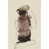 William Johnstone, LANDSCAPE TORSO, 1971, ink and wash