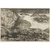 Frances Walker, SHOREPOOL AND SEAWEED, Etching and aquatint, 5/15