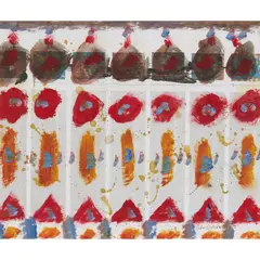 Alan Davie, UNTITLED OG.4287, 2013, mixed media on printed paper