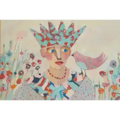 Catriona Millar, EUROBA, mixed media on canvas