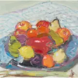 Gordon Bryce, FRUITS AND VEGETABLES, 1992, oil on canvas board