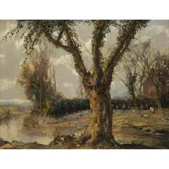 Alexander Jamieson, HARD FROST, 1927, oil on canvas