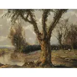 Alexander Jamieson, HARD FROST, 1927, oil on canvas