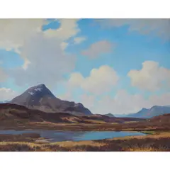 William Douglas Macleod, SCHIEHALLION, oil on canvas