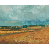 William Birnie, THREAT OF RAIN, FIFE, oil on board