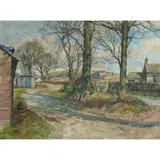 James McIntosh Patrick, WESTER LEYS, COUPAR ANGUS, watercolour