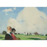 George Henry, THE MEADOW, watercolour