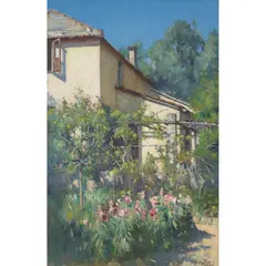 Patrick William Adam, NO.1 HOUSE, ALASSIO, oil on canvas