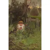 Robert Gemmell Hutchison, LITTLE MISCHIEF, oil on canvas
