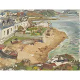 David Macbeth Sutherland, PLOCKTON, WESTER ROSS, oil on board