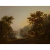 Alexander Nasmyth, THE FISHING PARTY, LOCH KATRINE