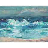 William MacTaggart, A FRESH BREEZE, oil on board