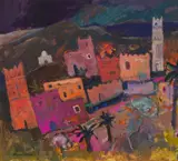 Sheila Macnab MacMillan, MOROCCAN VILLAGE