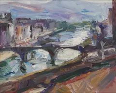 Geoff Uglow, ARNO II, oil on board