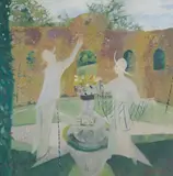 Brenda Lenaghan, THE SECRET GARDEN, oil on board